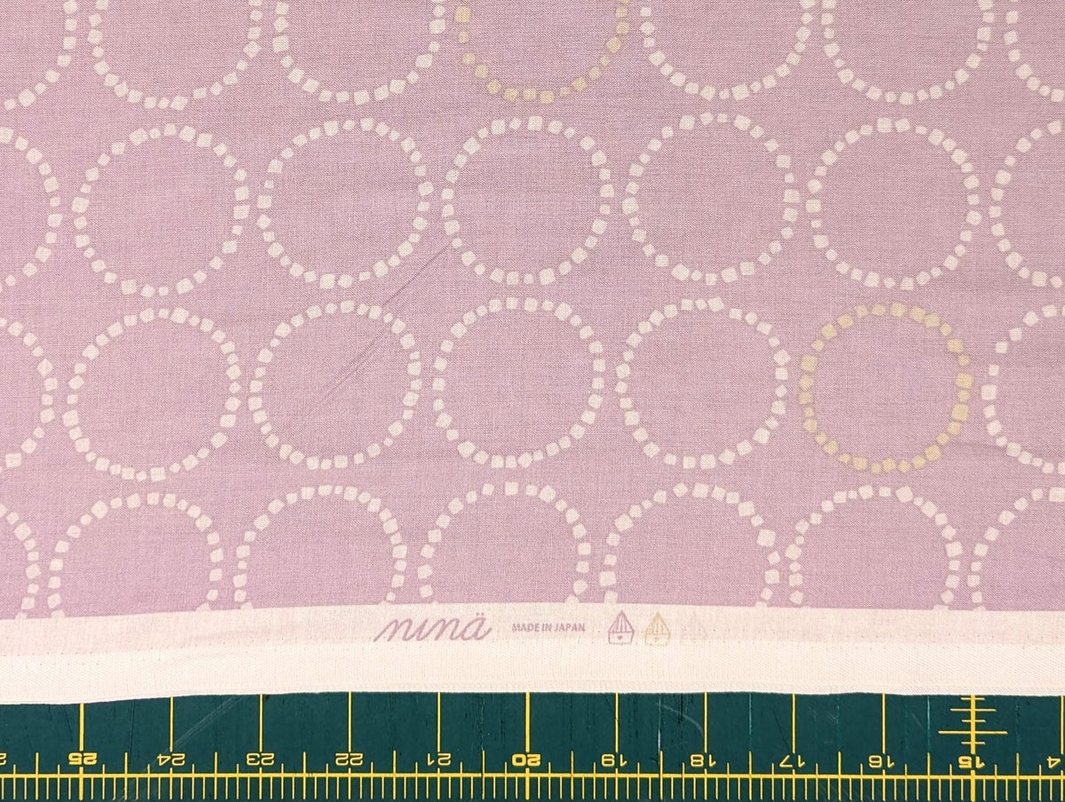 Koizumi - Stone Circles Cotton - Light Purple