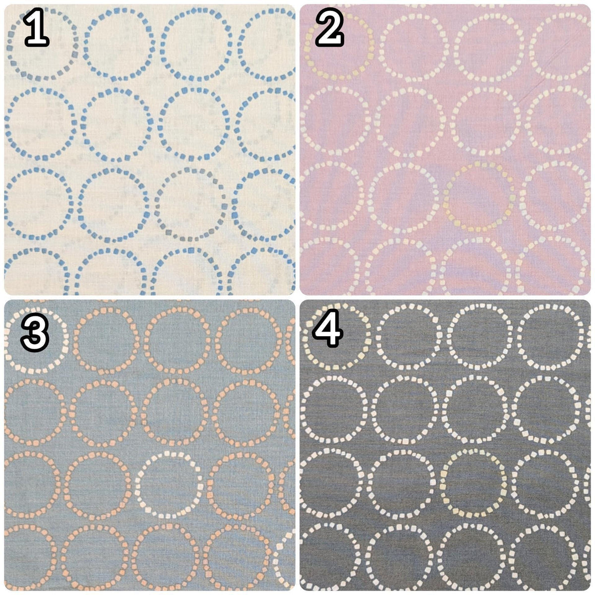 Koizumi - Stone Circles Cotton - Light Purple