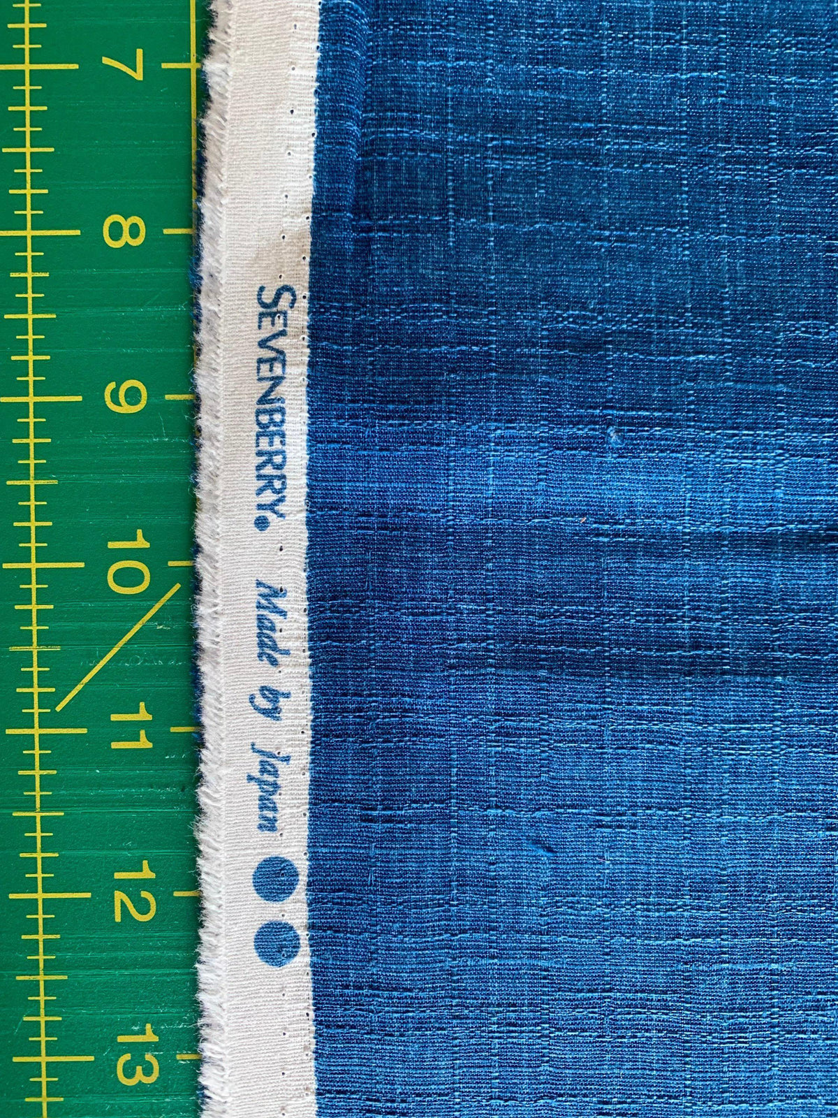 Sevenberry - Solid Color Cotton Dobby - Cobalt Blue
