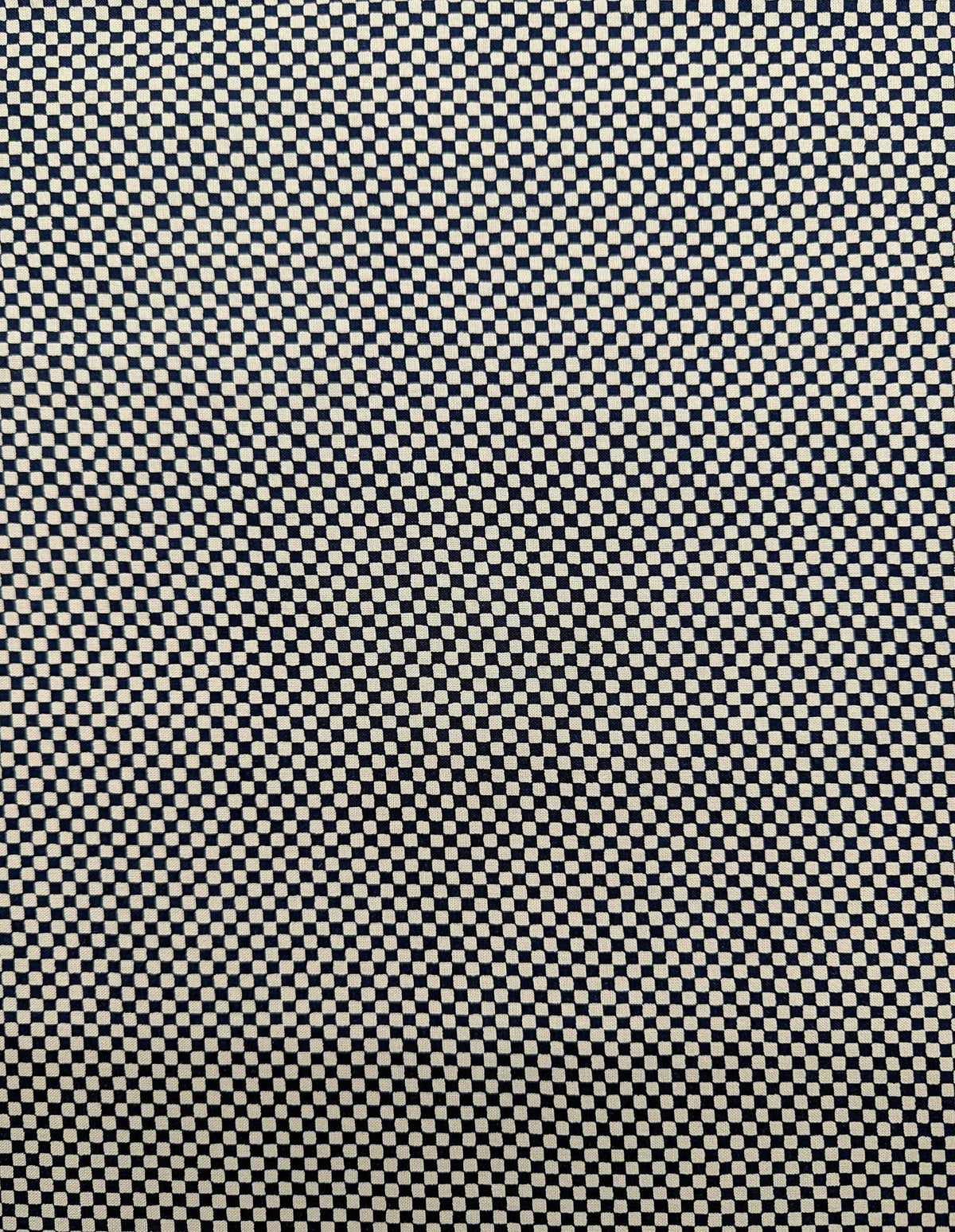 Ichimatsu Checkerboard Sevenberry Japanese cotton fabric 88222-4-4 blue