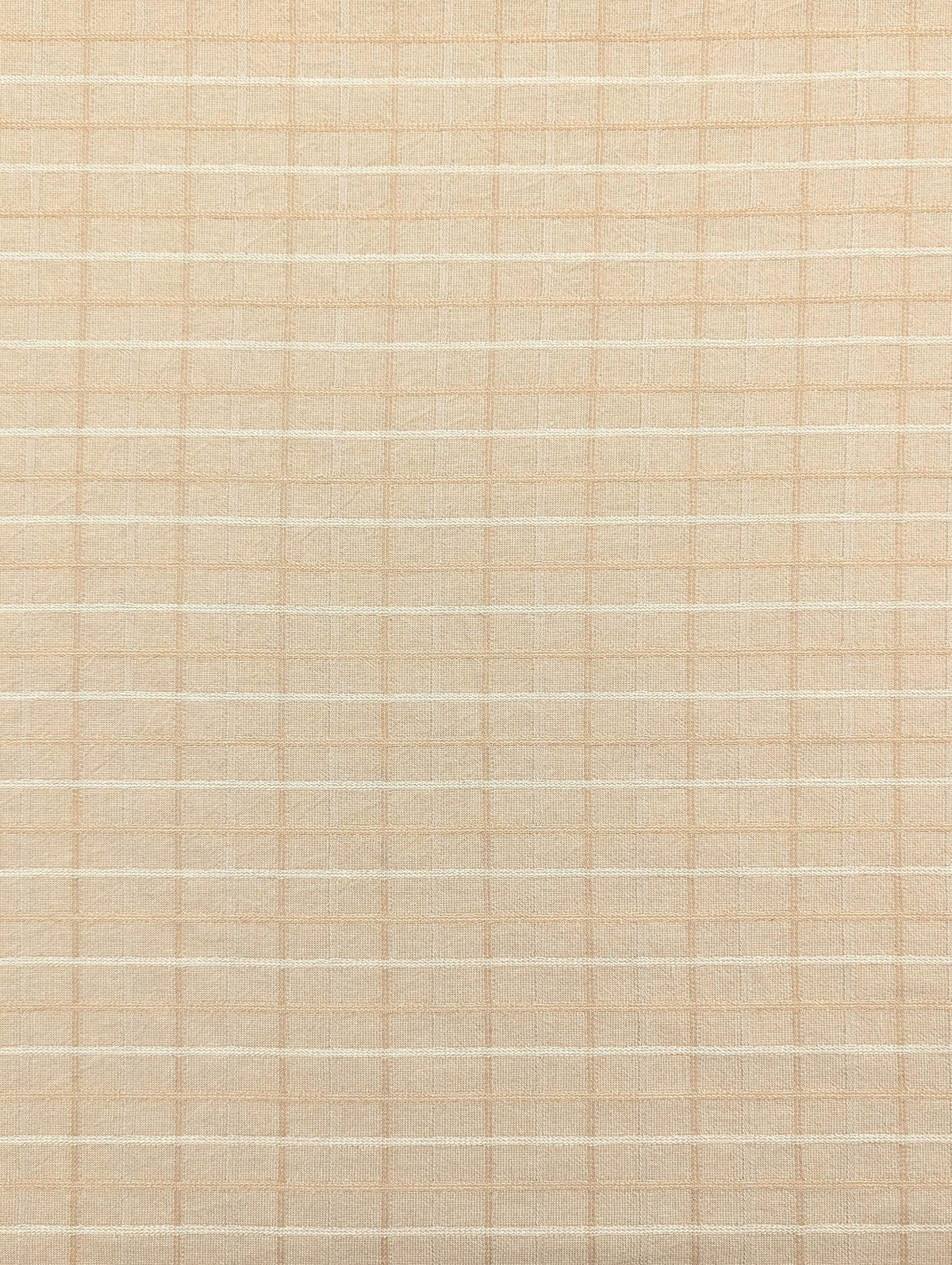 Japanese yarn dyed plaid grid cotton fabric 4547-343 beige
