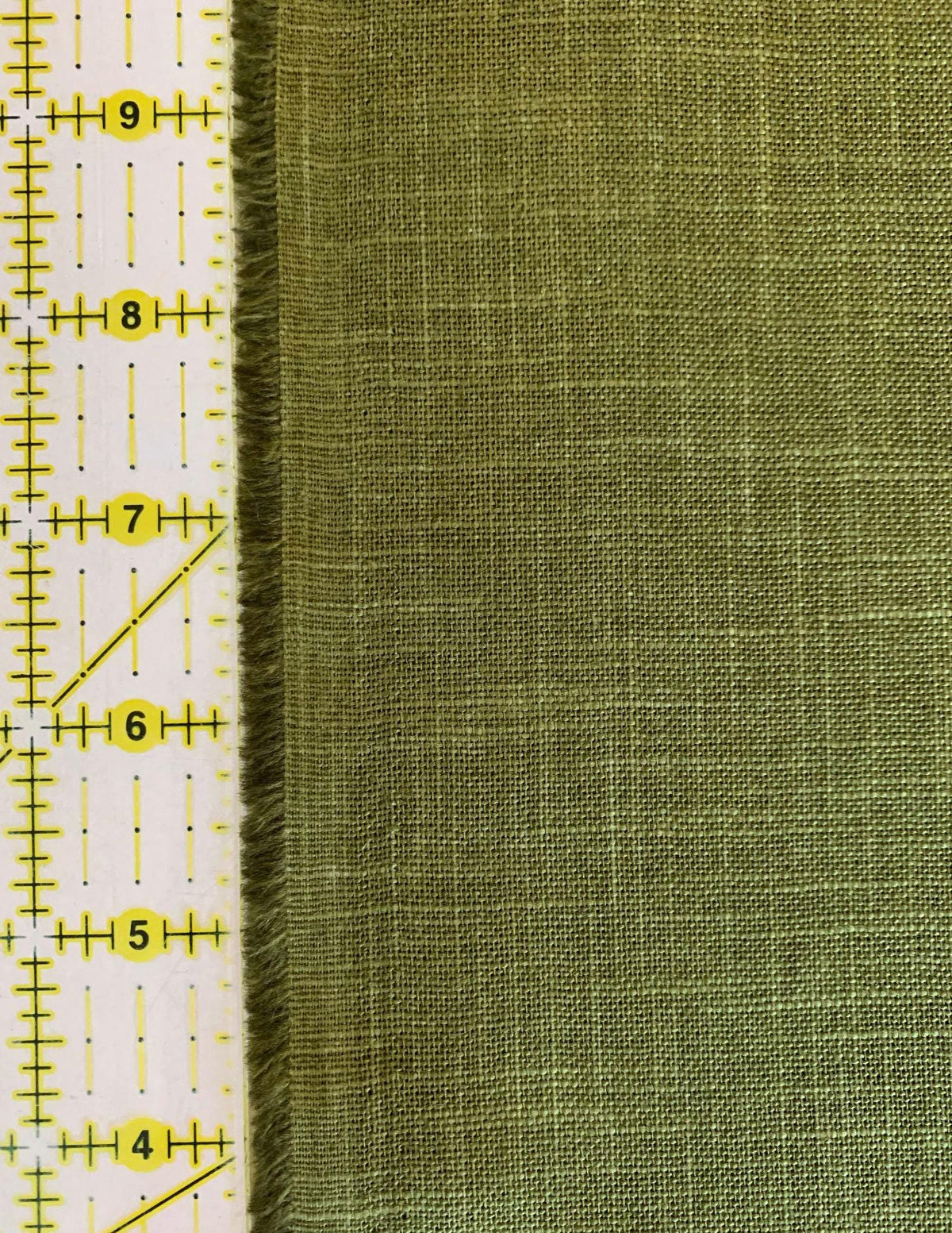 Sevenberry - Heathered Solids Cotton Fabric - Olive Green