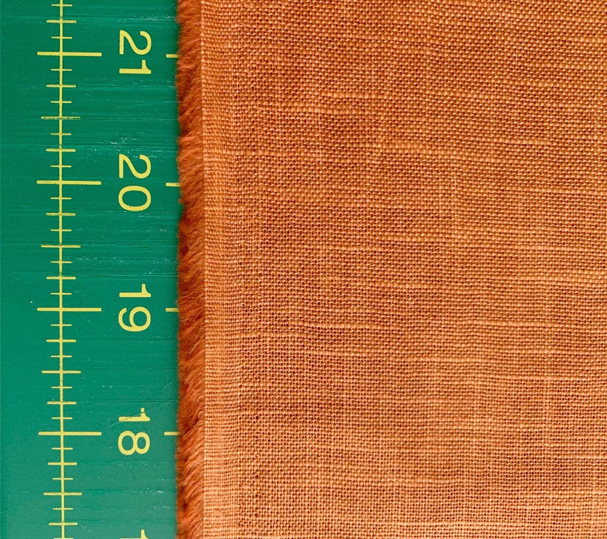 Sevenberry - Heathered Solids Cotton Fabric - Carrot Orange