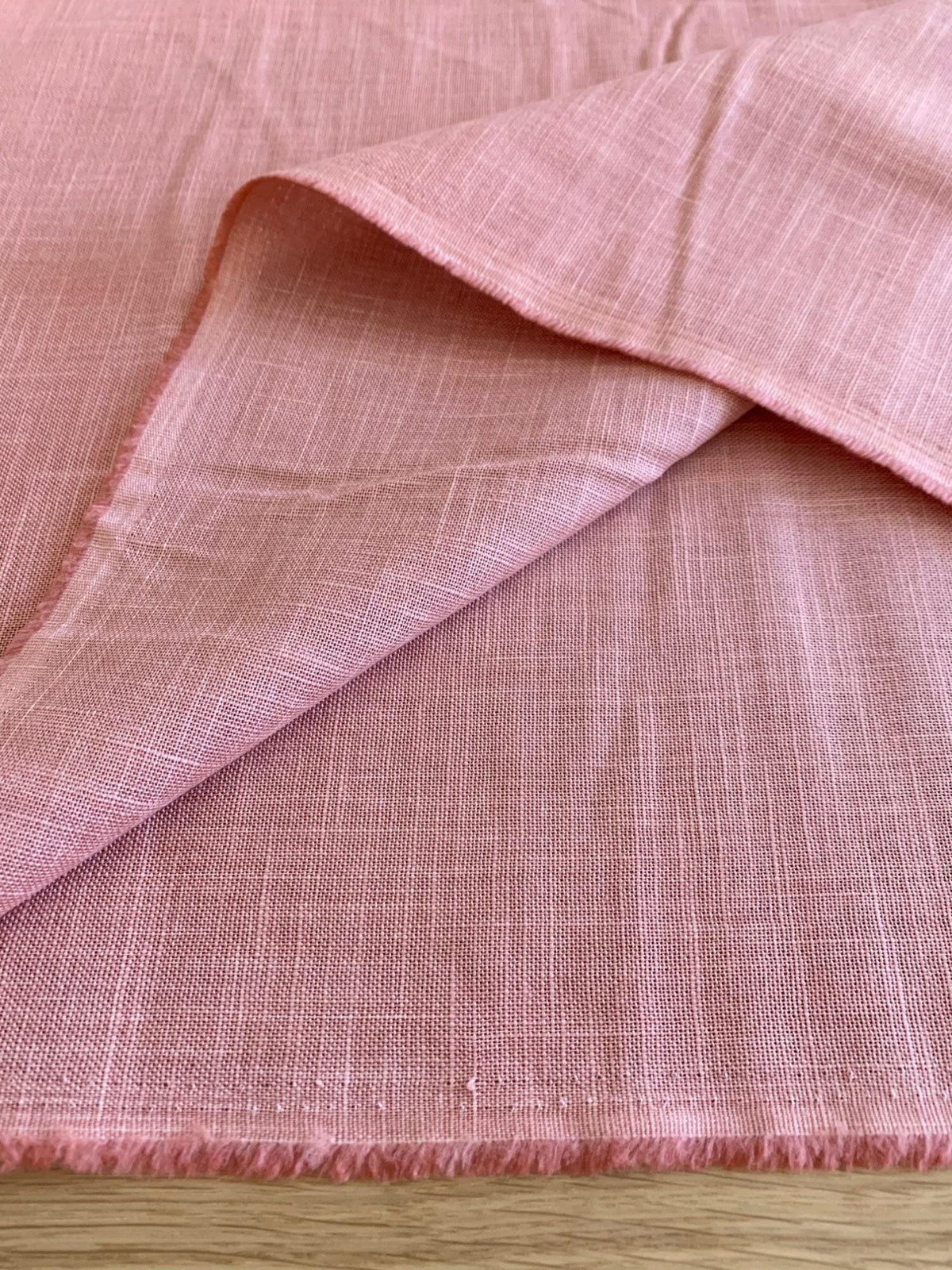 Sevenberry - Heathered Solids Cotton Fabric - Peony Pink