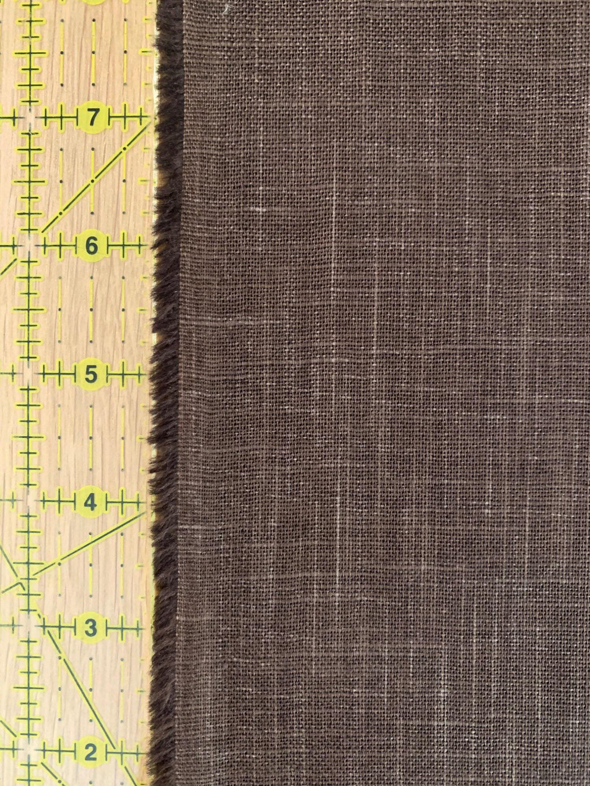 Sevenberry - Heathered Solids Cotton Fabric - Coffee Brown
