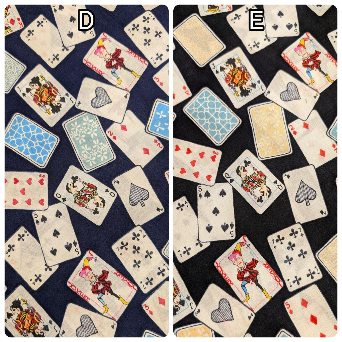 Hokkoh - Legendary Singing Cards Cotton Lawn - Blue