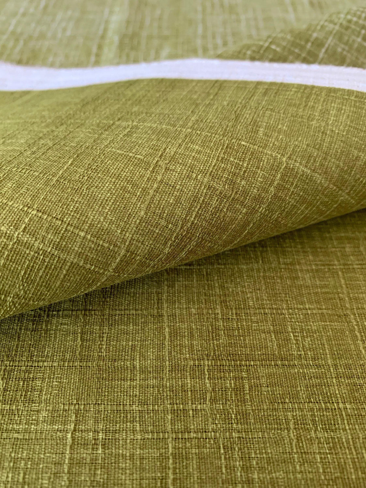 Sevenberry - Solid Color Cotton Dobby - Green Tea
