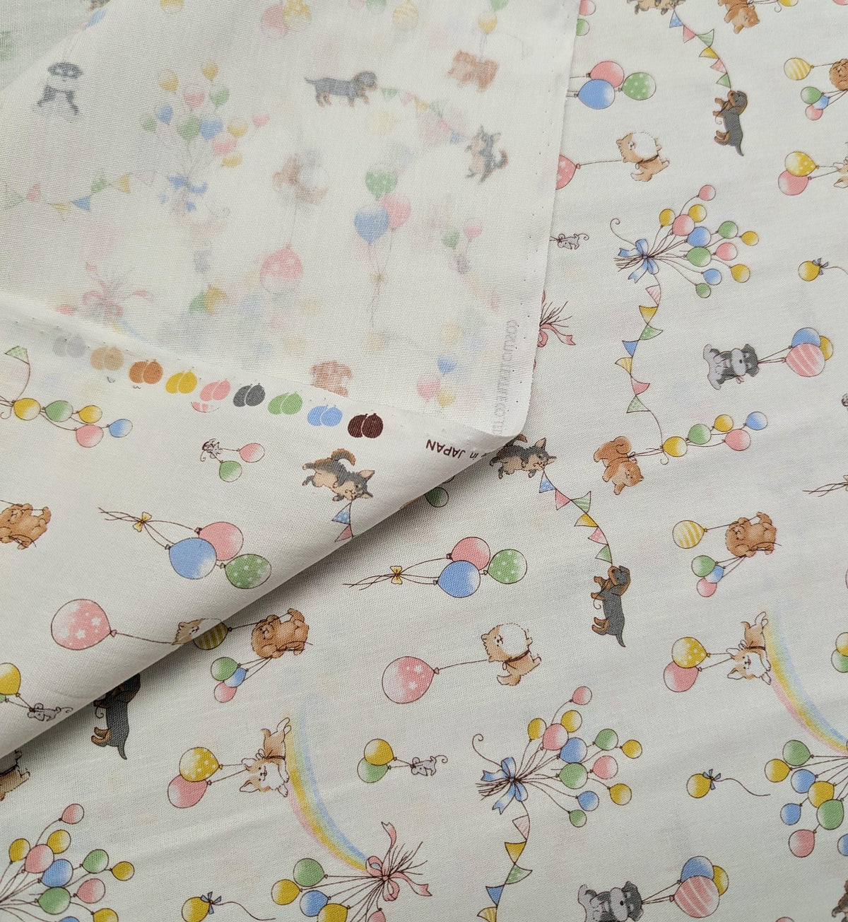 Cosmo - Party Puppies Cotton - White
