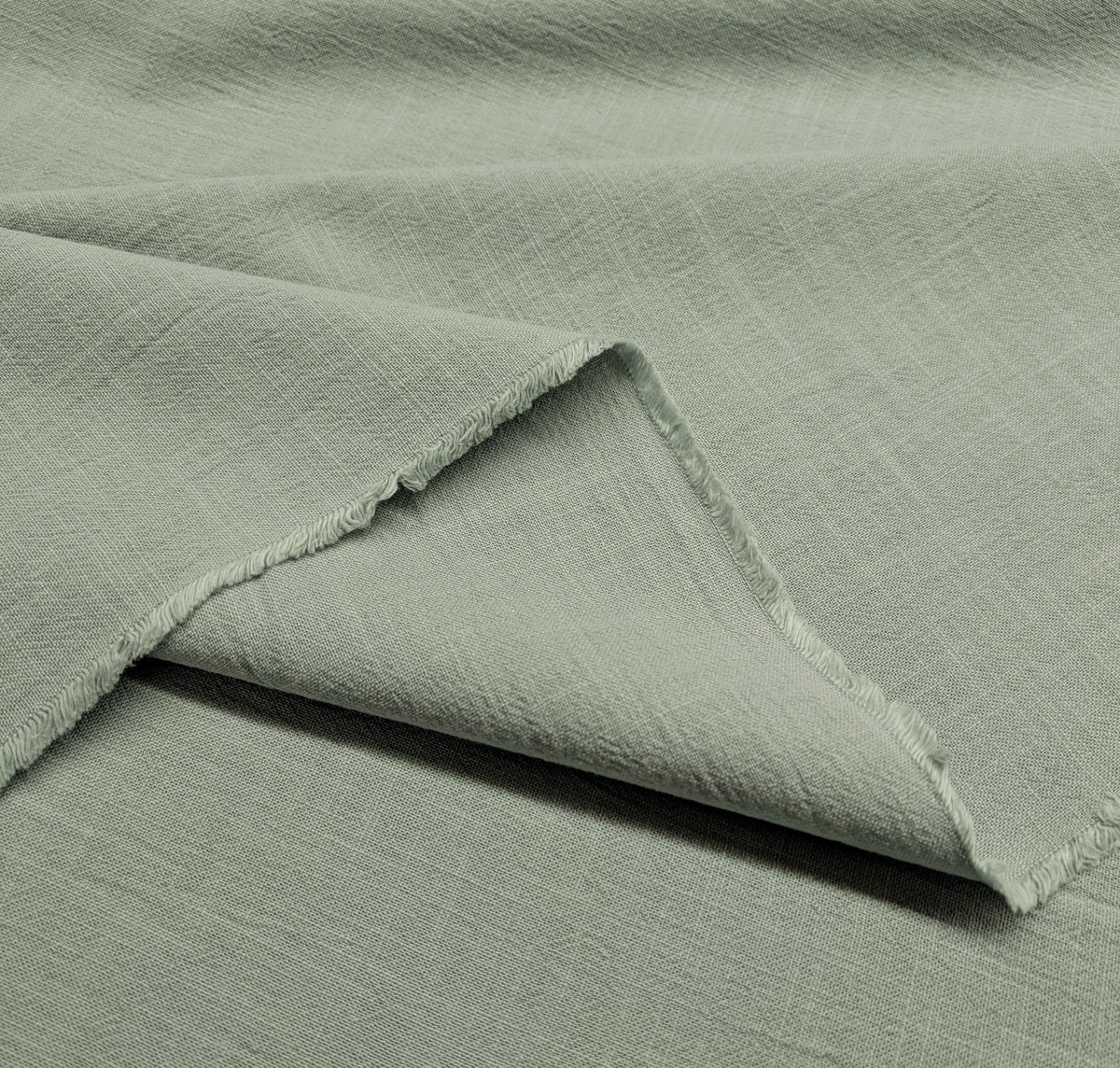 Kokka - Solid Molly Cotton Fabric - Seafoam Green