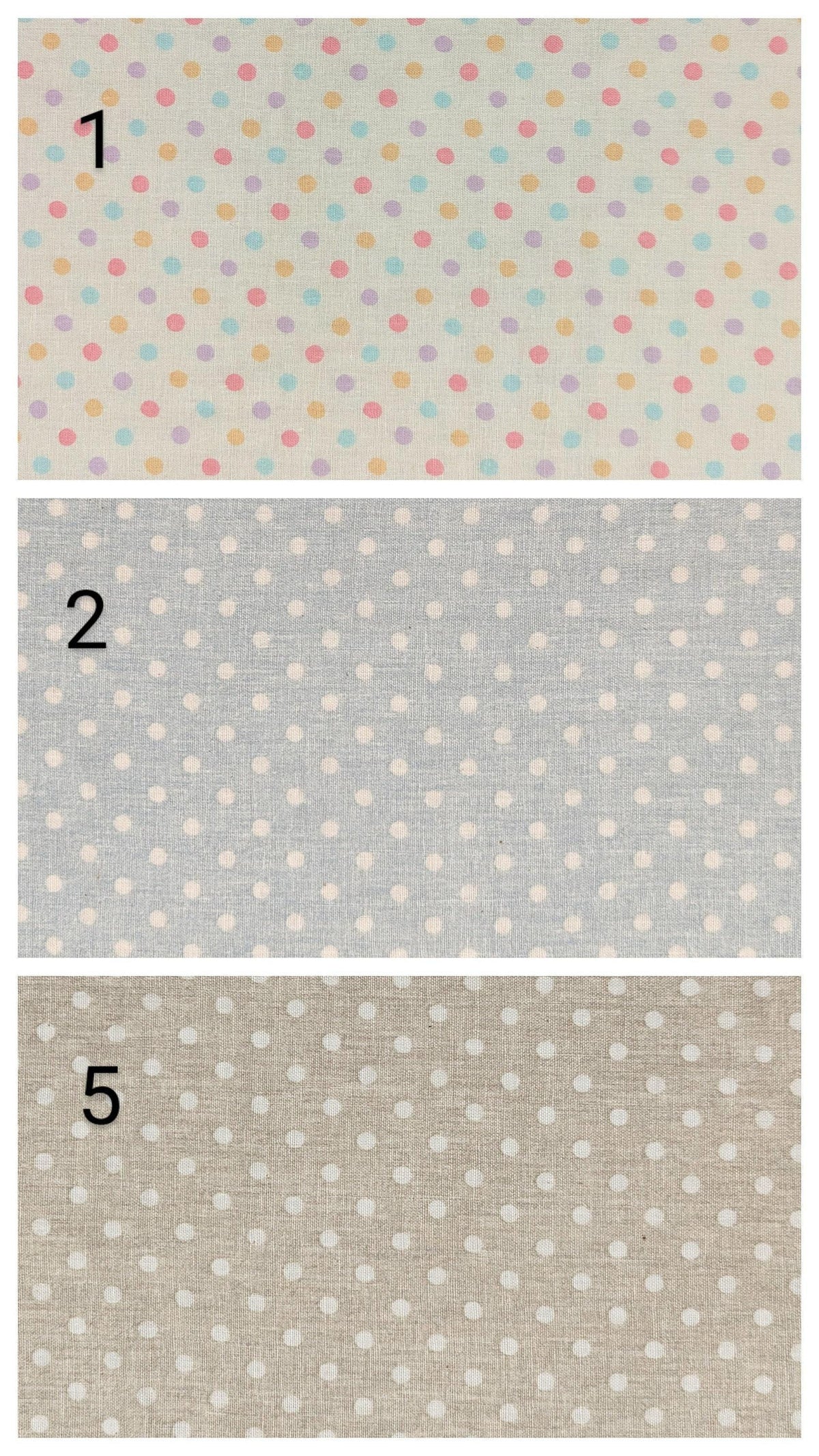 Sevenberry - Small Polka Dot Cotton Double Gauze - Baby Blue