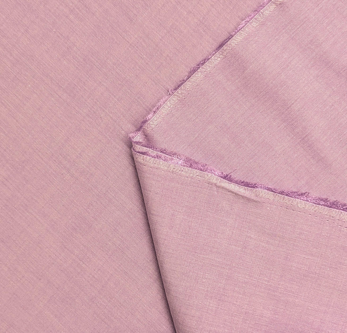 Sunwell - Organic Yarn Dyed Heathered Cotton/Tencel Chambray - Light Lavender