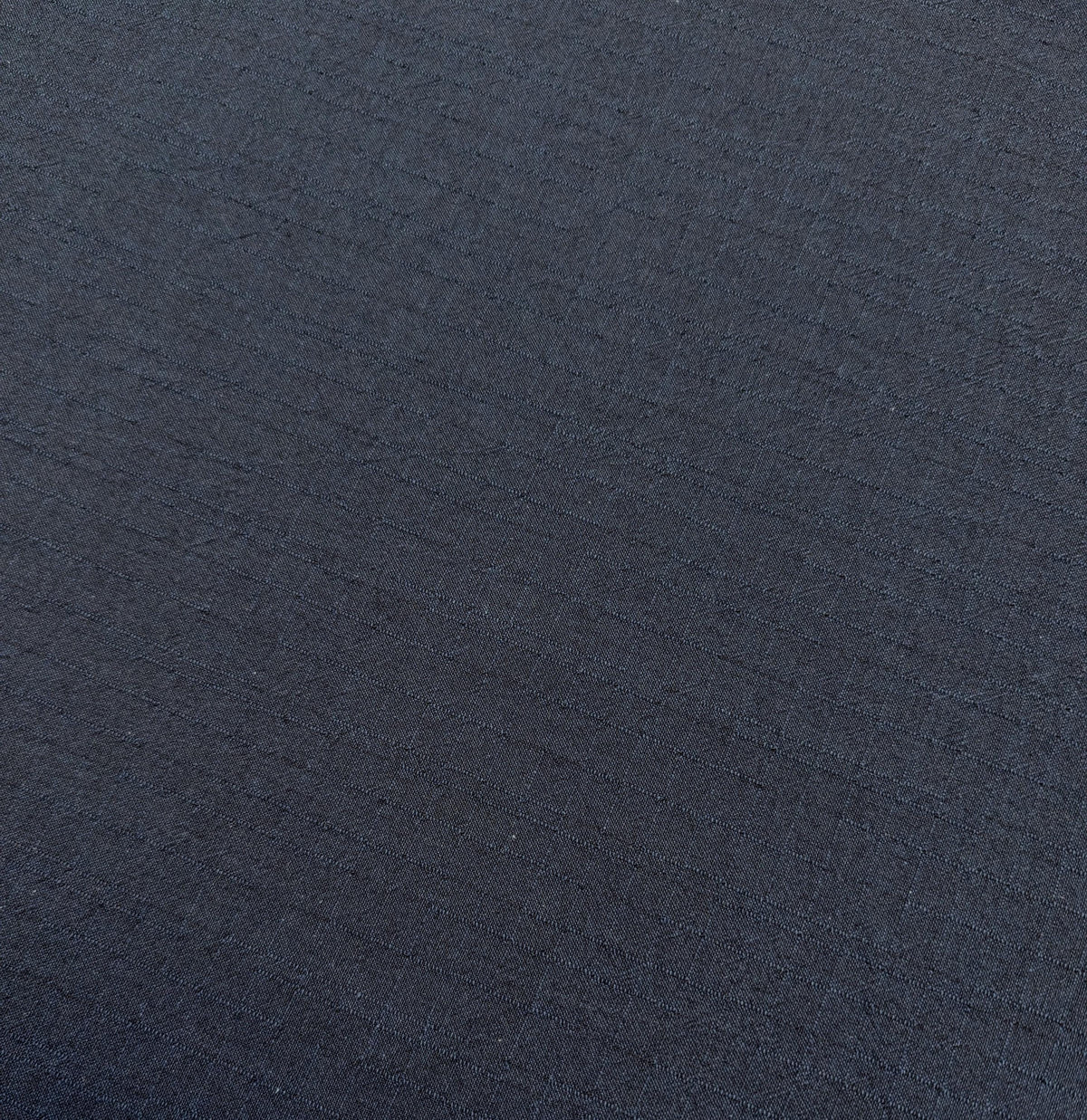 MYD - Yarn Dyed Textured Cotton Fabric - Navy Blue