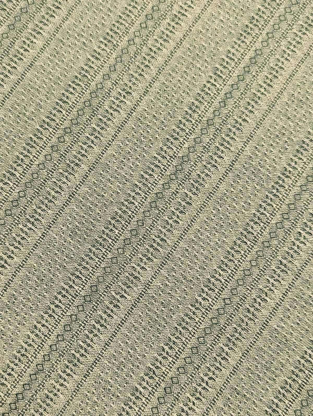 Textile Pantry - Junko Matsuda Yarn Dyed Textured Cotton Fabric - Light Green