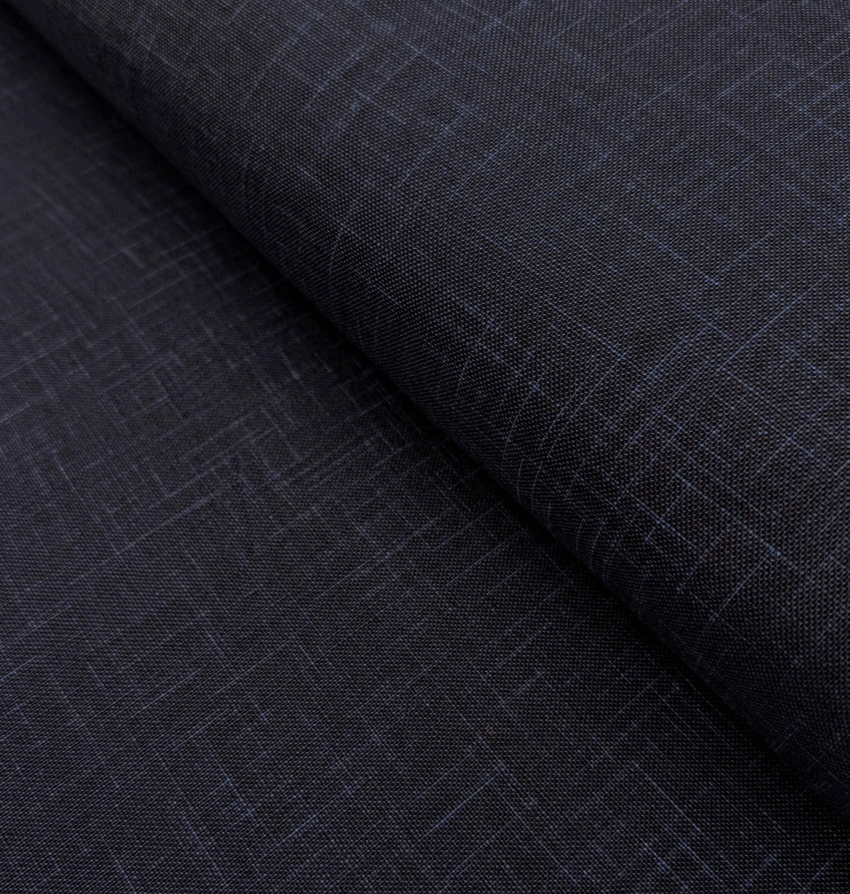 Sevenberry - Heathered Solids Cotton Fabric - Dark Indigo Blue