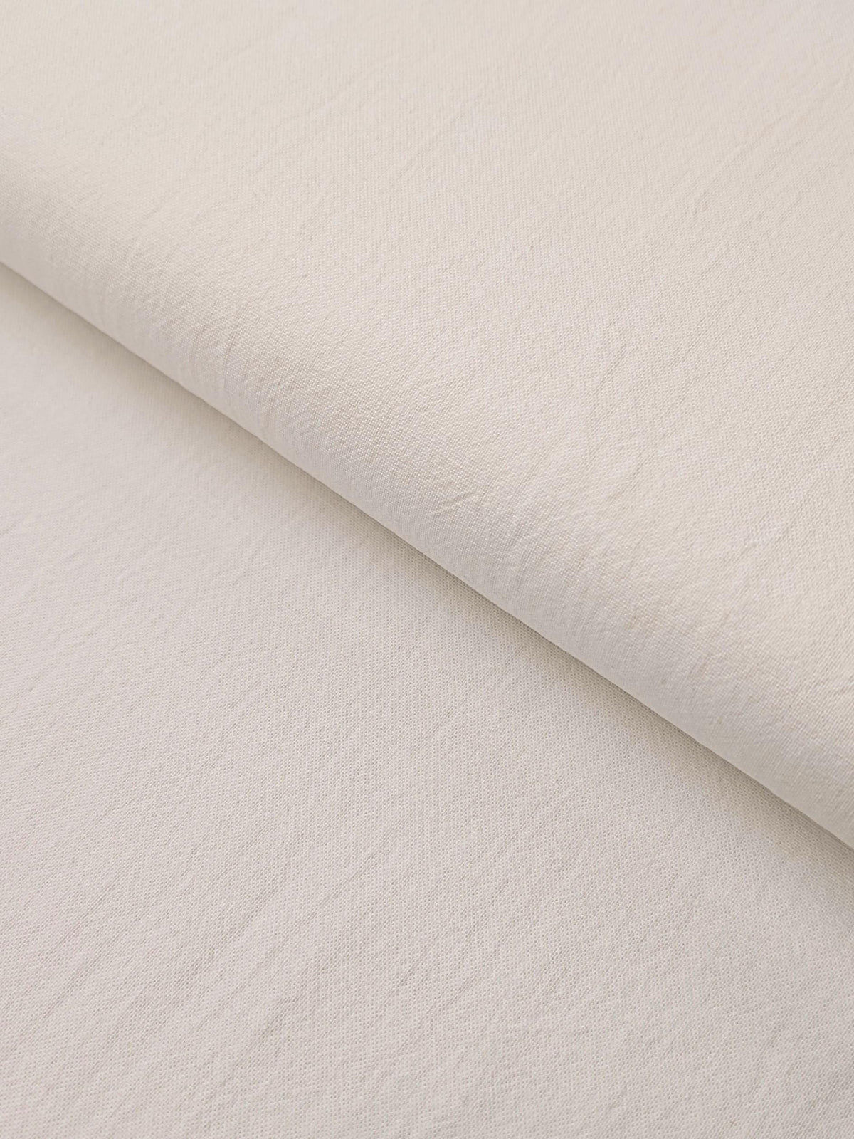 Cosmo - Cotton/Linen Canvas Fabric - Bright White