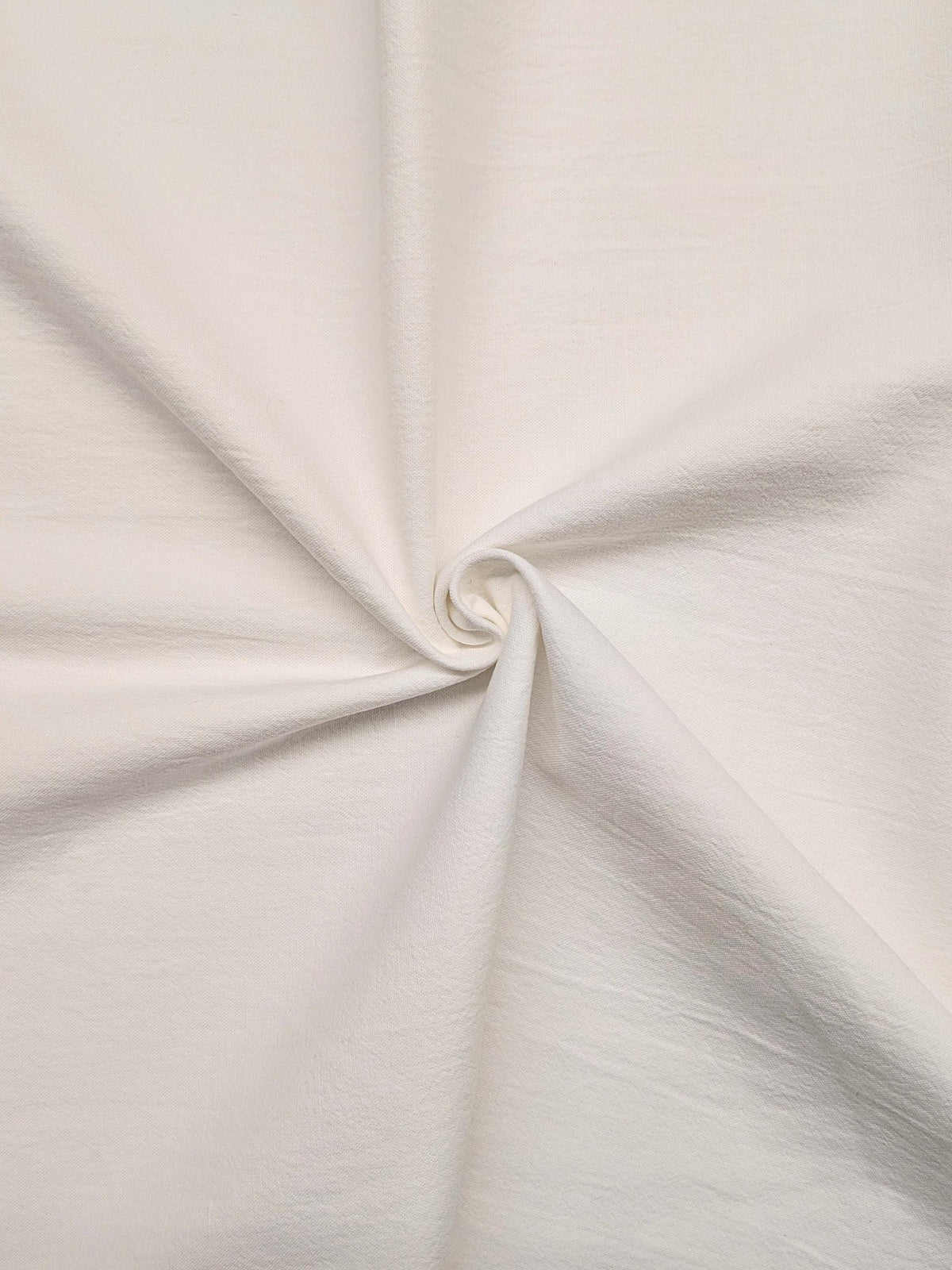 Cosmo - Cotton/Linen Canvas Fabric - Bright White
