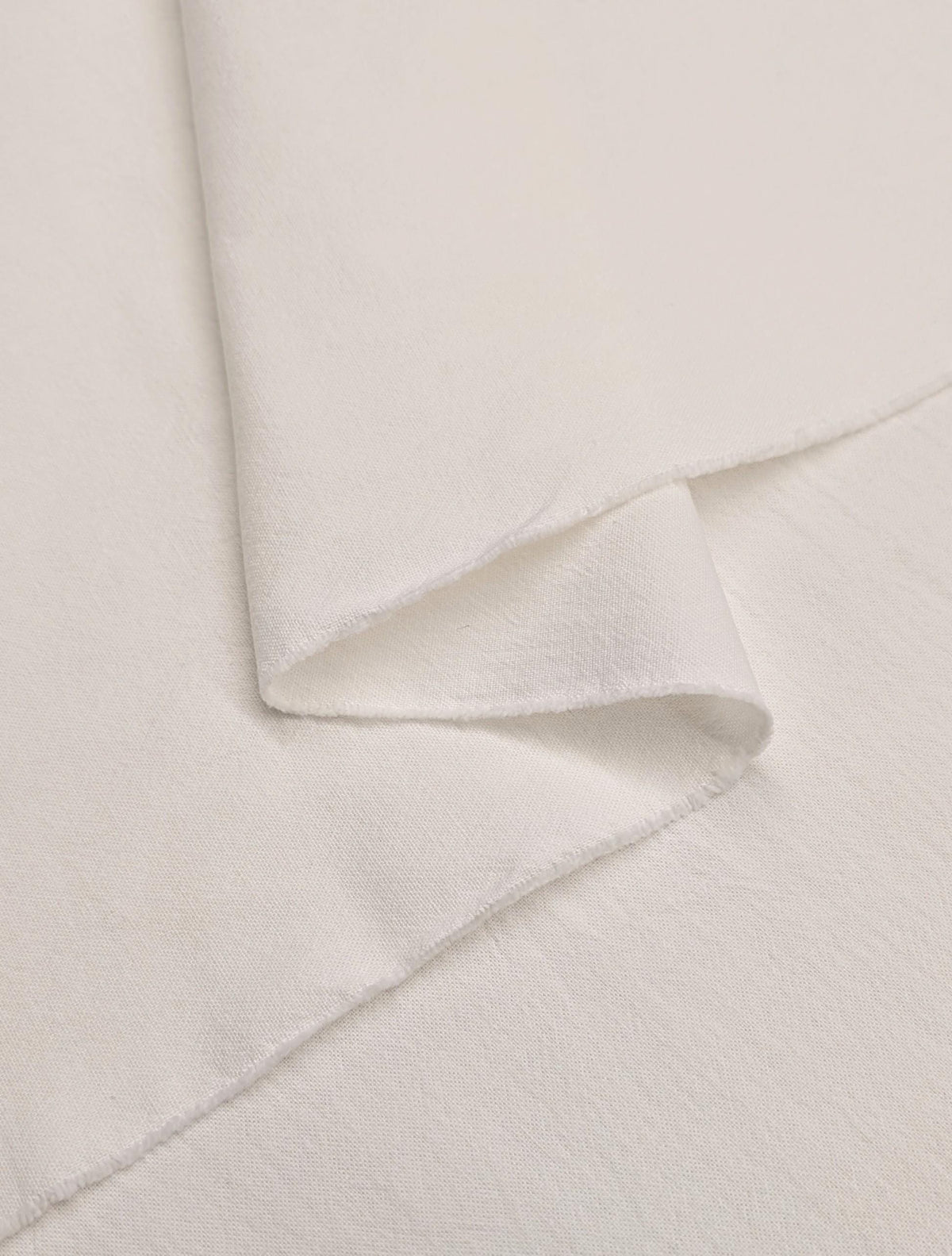 Cosmo - Cotton/Linen Canvas Fabric - Bright White