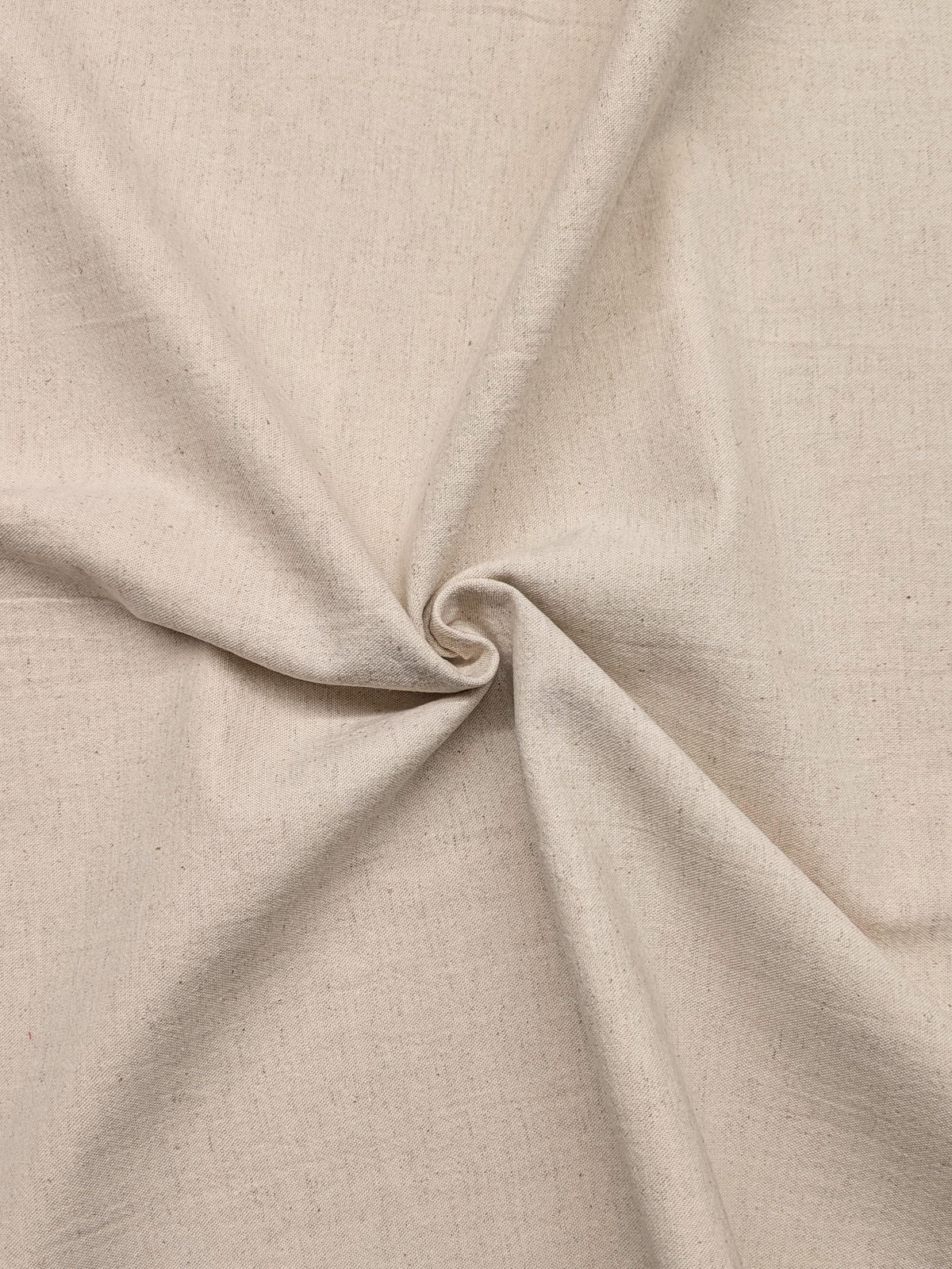 Cosmo - Flax Cotton/Linen Canvas Fabric - Natural