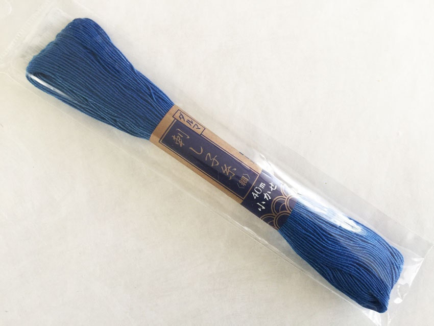 Yokota - Cotton Sashiko Thread 40m Skein - #17 Sky Blue