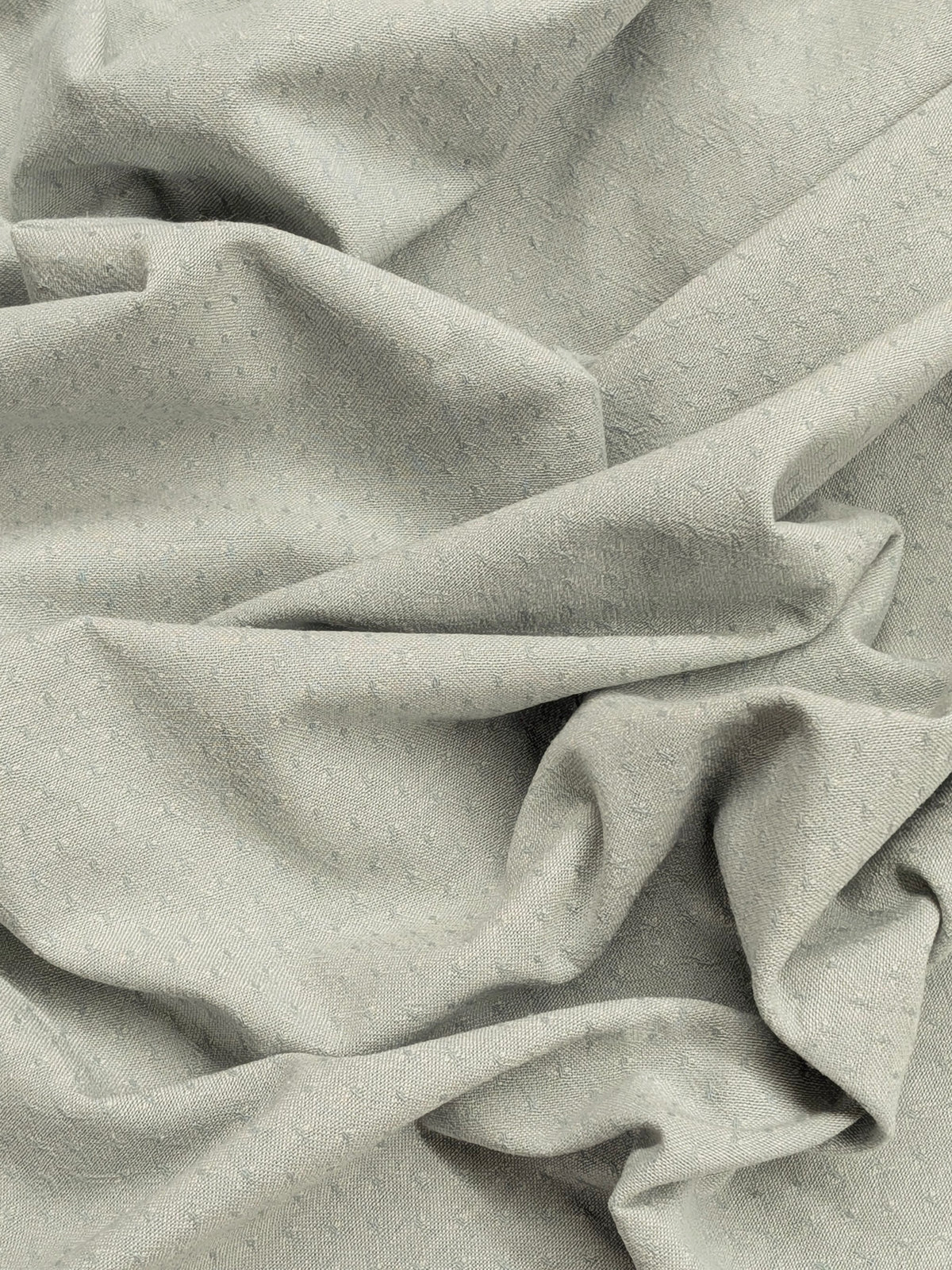 Handworks - Raised Weave Yarn Dyed Cotton Fabric - Seafoam Green