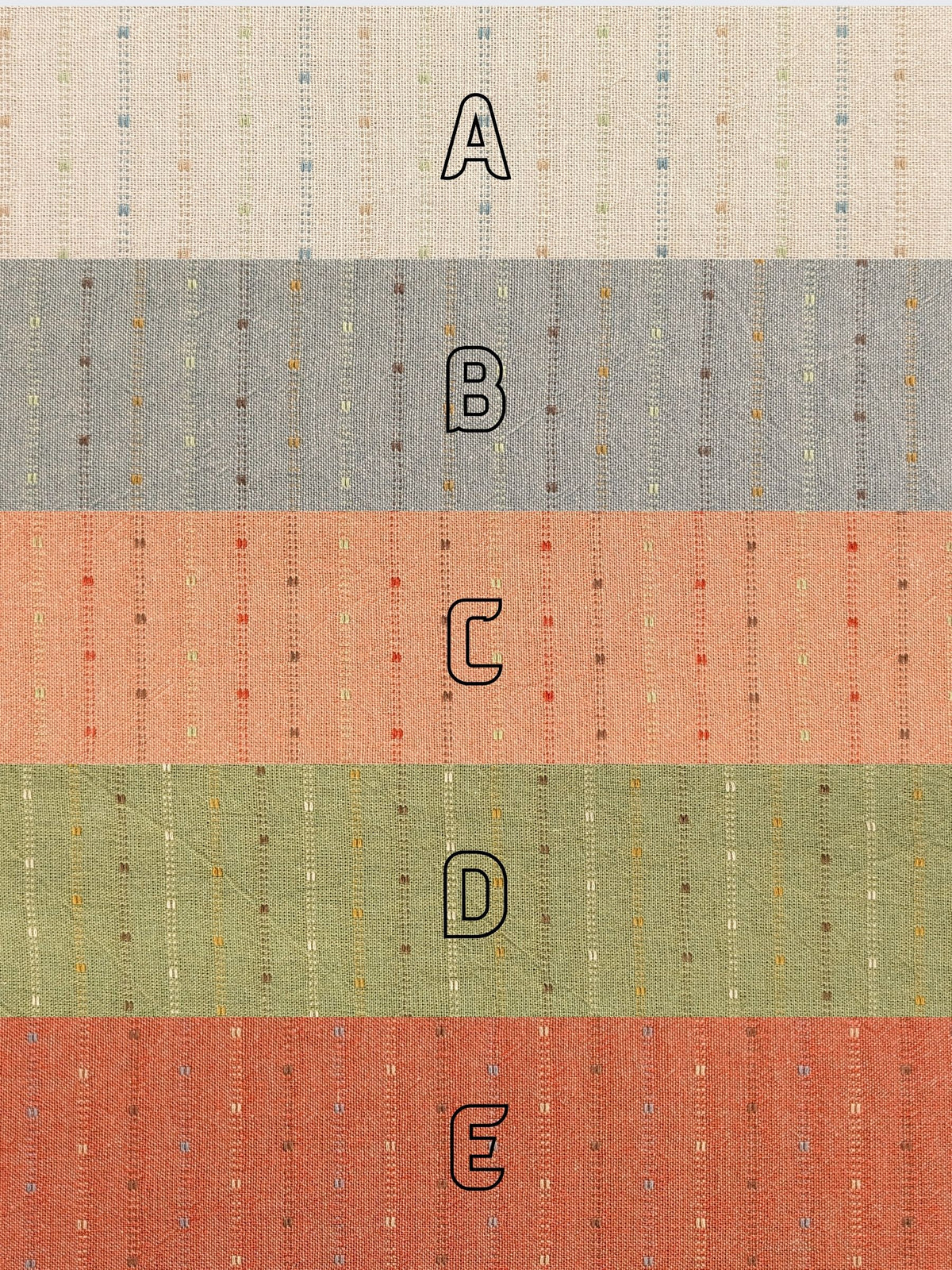 Textile Pantry - Lined Yarn Dyed Cotton Taupe Fabric - Beige