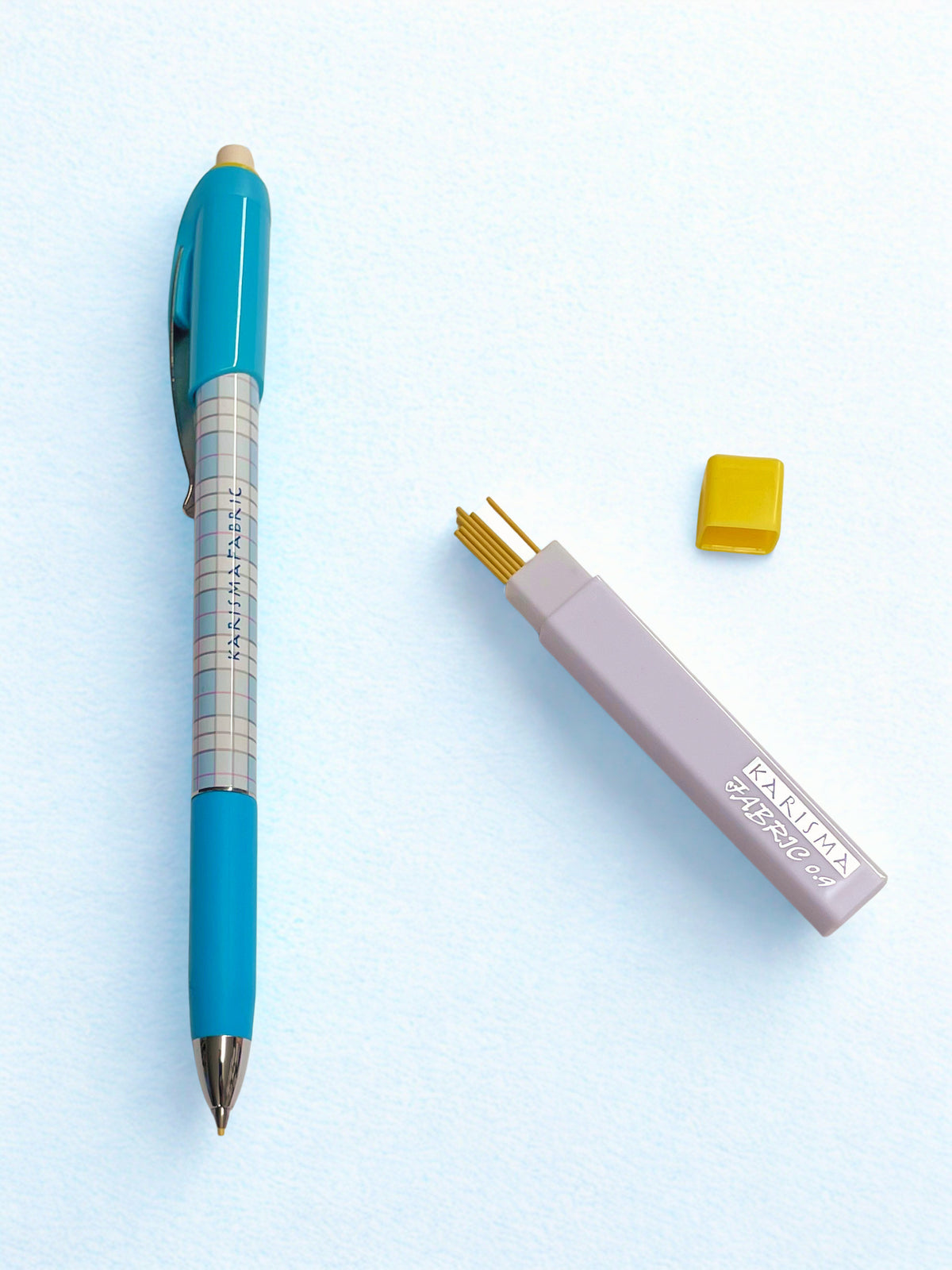 Karisma - 0.9mm Washable Fine Point Mechanical Pencil for Fabrics - Yellow Lead