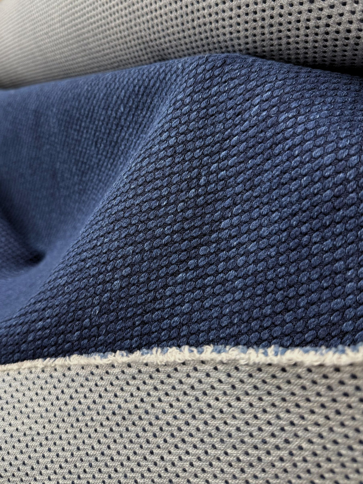 Orimono Imports - Quilted Kendo Cloth Dyed with Aizome Botanical Indigo