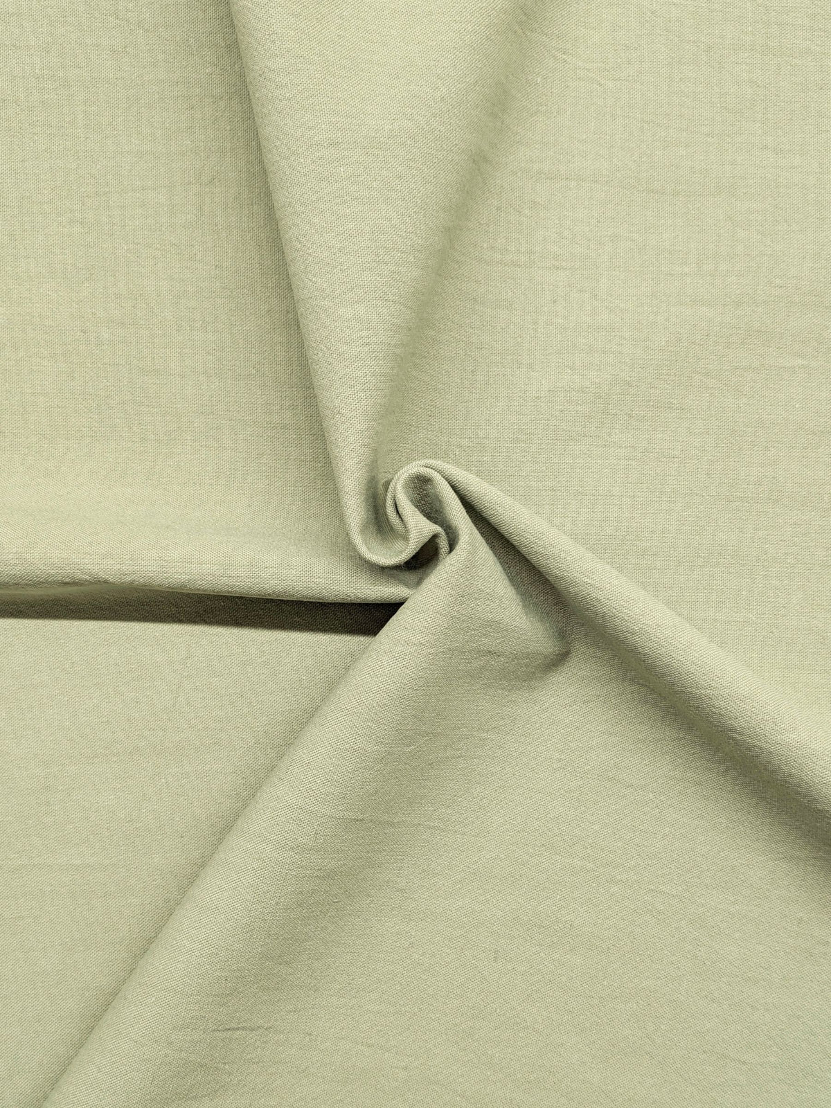 Cosmo - Cotton/Linen Canvas Fabric - Sea Foam Green