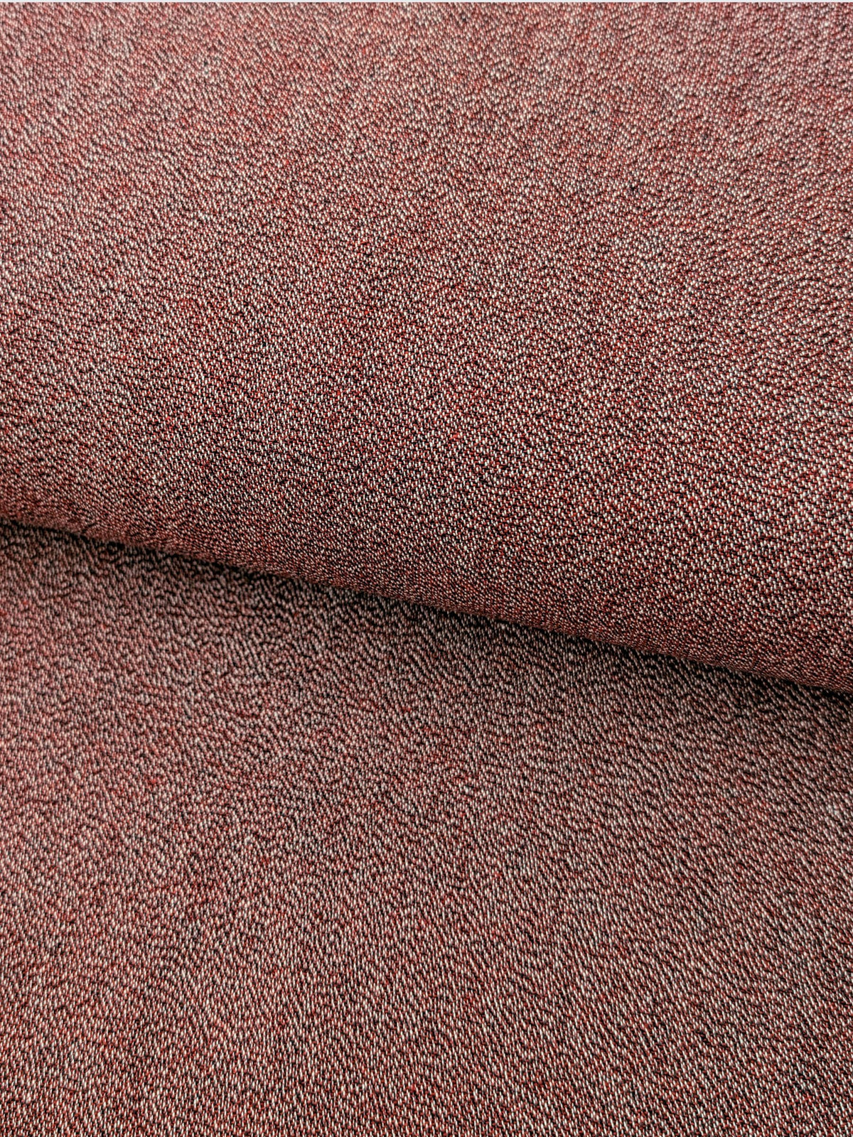 Cosmo - Heathered Yarn Dyed Cotton Fabric - Red