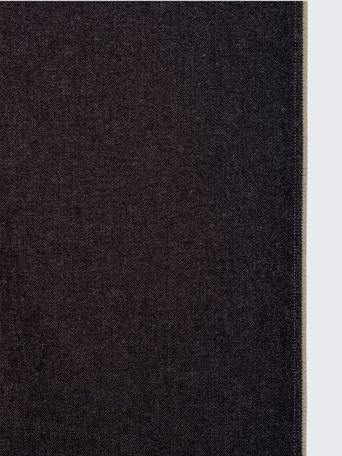 Kaihara Denim - Non-Stretch Japanese Cotton Twill Denim Fabric - 12 oz Black