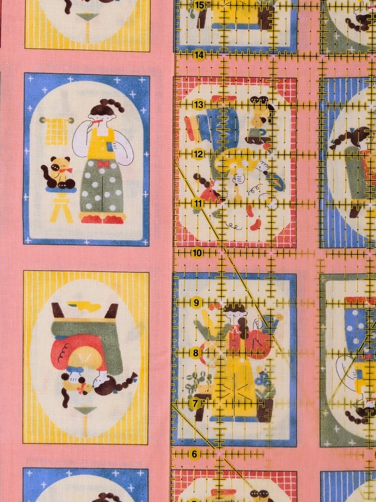 Cosmo - Scrapbook Ladies Cotton Sheeting Fabric - Pink