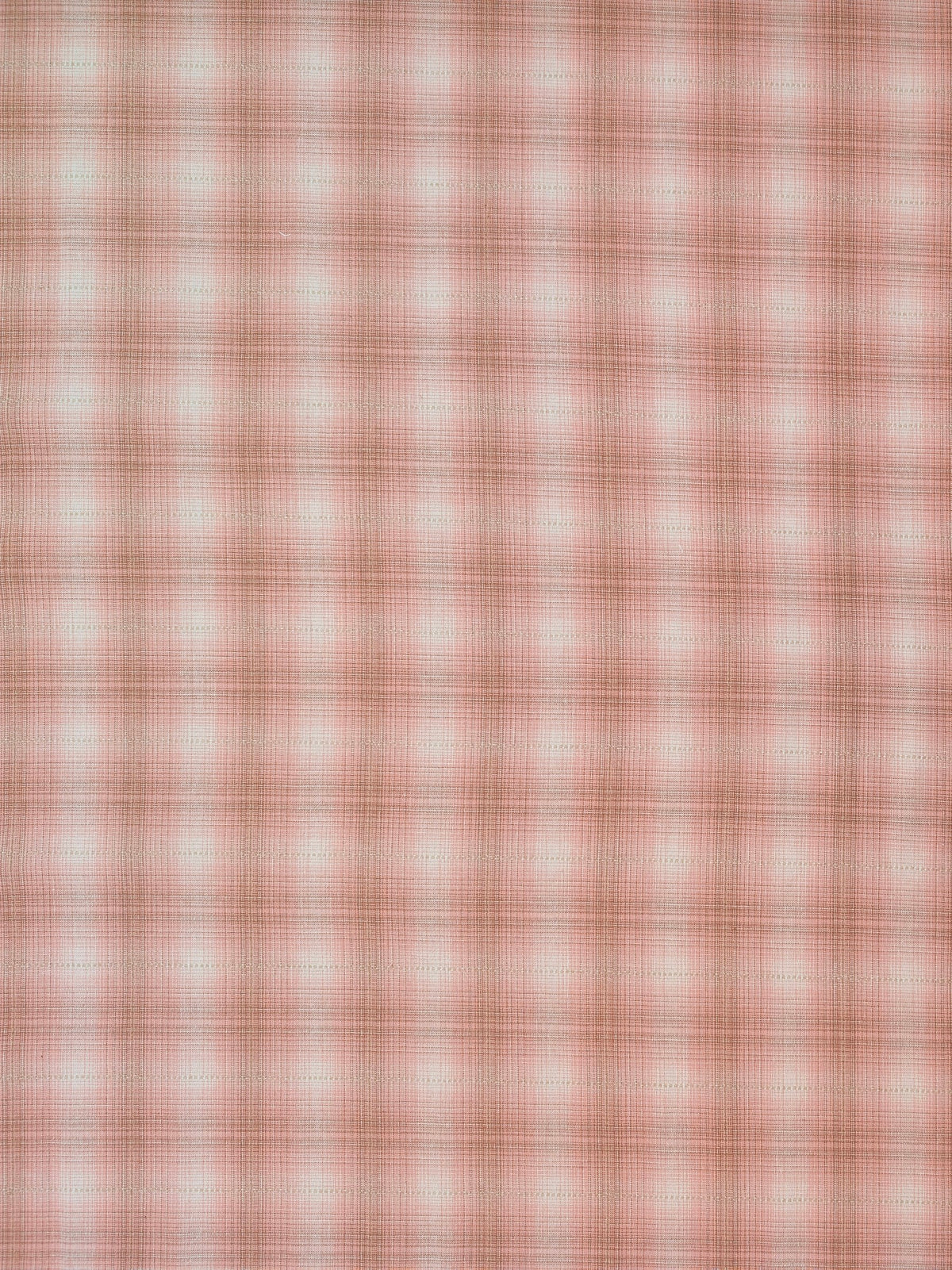 Handworks - Ombre Glen Plaid Yarn Dyed Cotton Fabric - Pink
