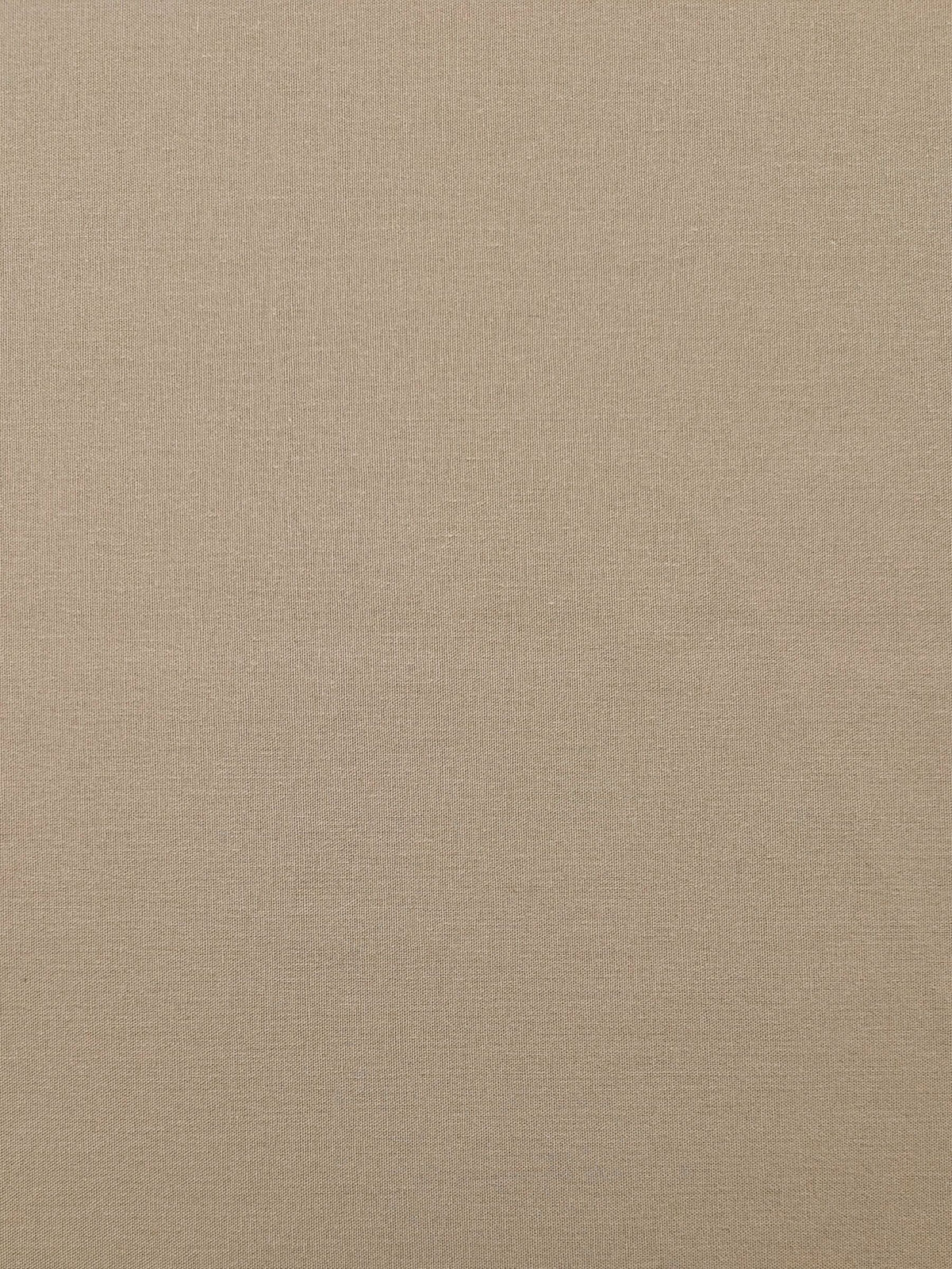 Kokka - Solid Recycled Cotton Canvas Fabric - Khaki Gray