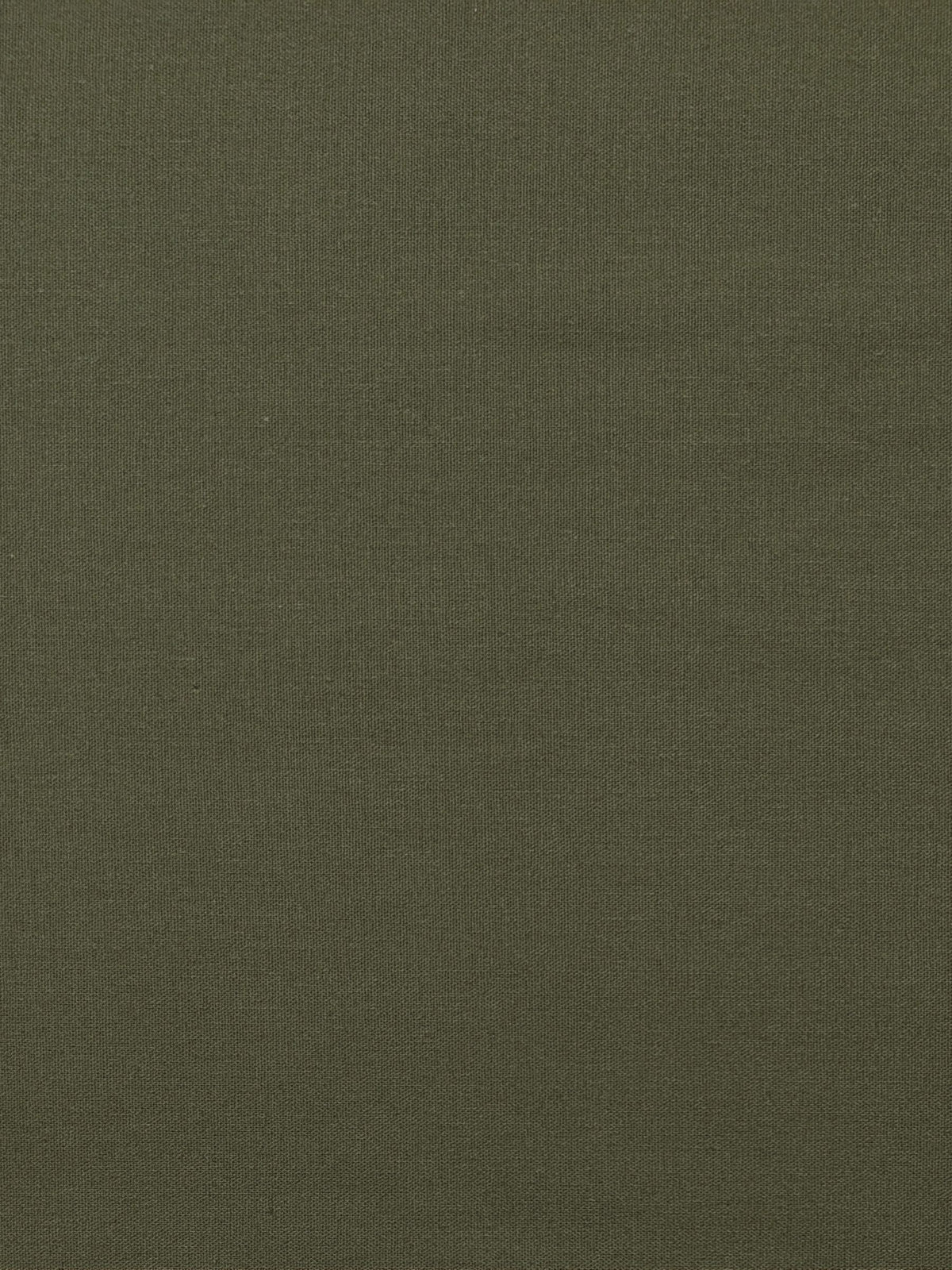 Kokka - Solid Recycled Cotton Canvas Fabric - Dark Green