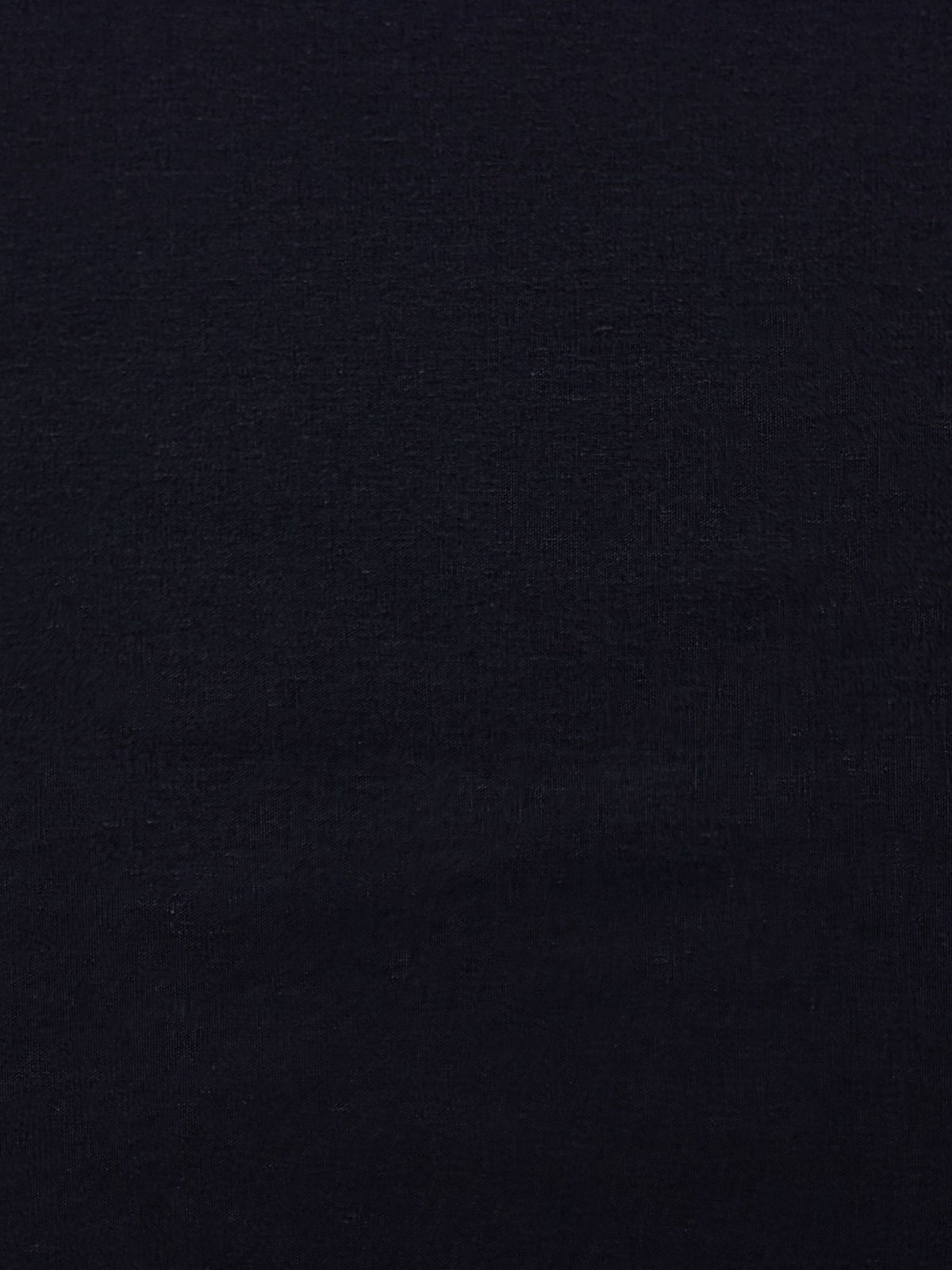 Kokka - Solid Recycled Cotton Canvas Fabric - Midnight Blue