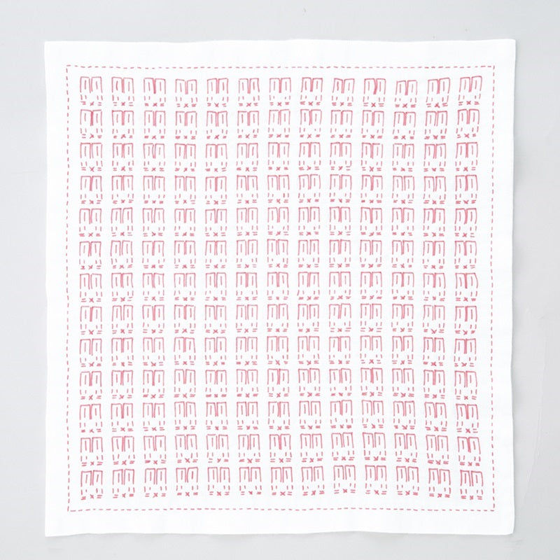Olympus - Rabbit Cotton Hana-Fukin Sashiko Sampler Cloth - White