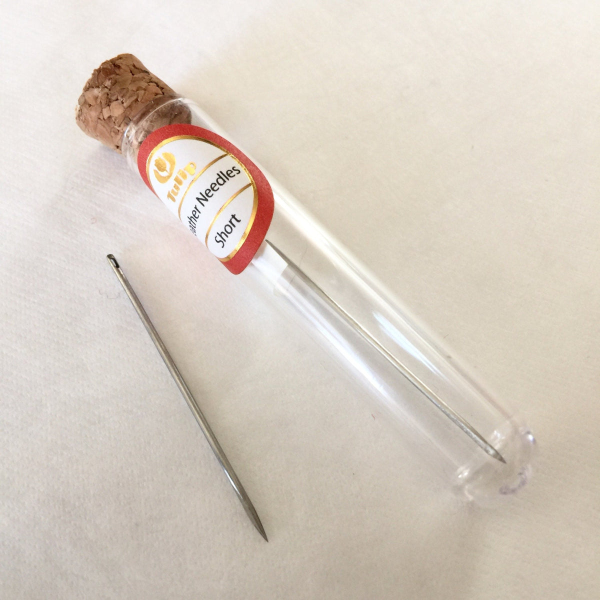 Tulip - Leather Hand Sewing Needles - Short