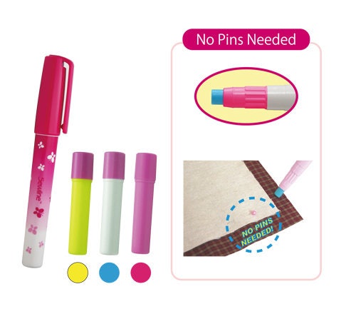 Sewline - Refill for Appliqué Fabric Glue Stick - Pink