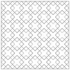 Yokota Sashiko Fukin Japanese cotton sashiko sampler fabric White 843K-32