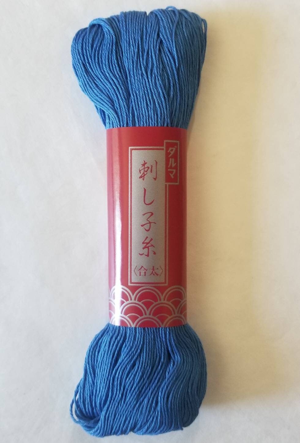 Yokota - Cotton Sashiko Thread 100m Skein - #17 Blue