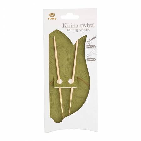 Tulip - Knina Swivel Circular Knitting Needles 24" (60cm) Cord - Bamboo
