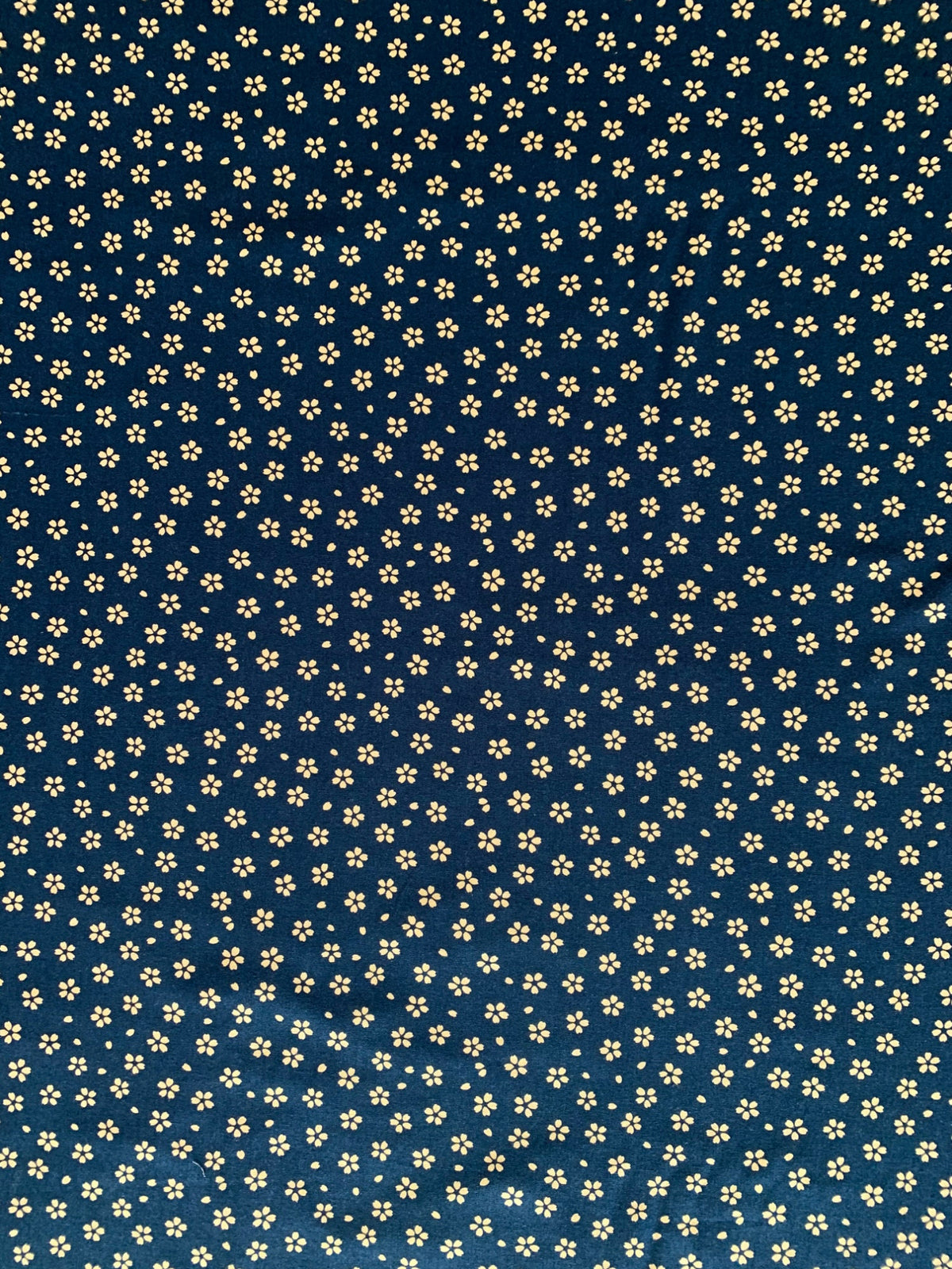 Medium Cherry Blossom Sakura Sevenberry Japanese cotton fabric 88220-5-3 medium blue