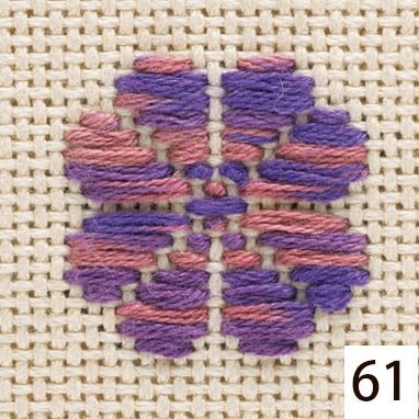 Olympus - Cotton Kogin Thread 18m Skein - #61 Blackberry Pie