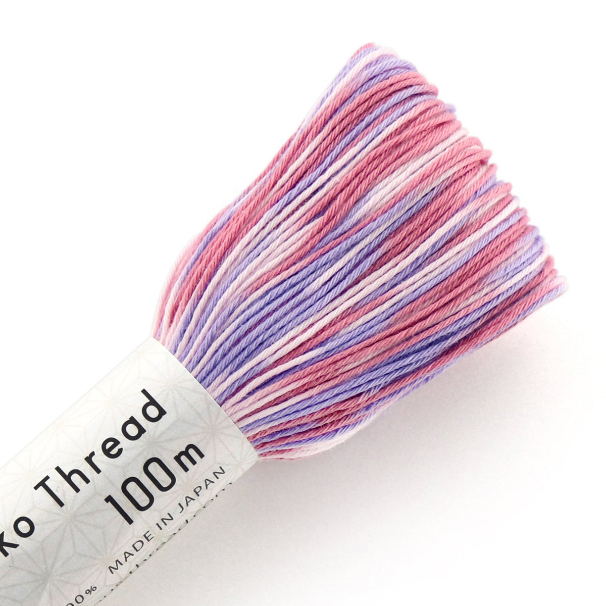Olympus - Cotton Sashiko Thread 100m Skein - Variegated #192 Cotton Candy