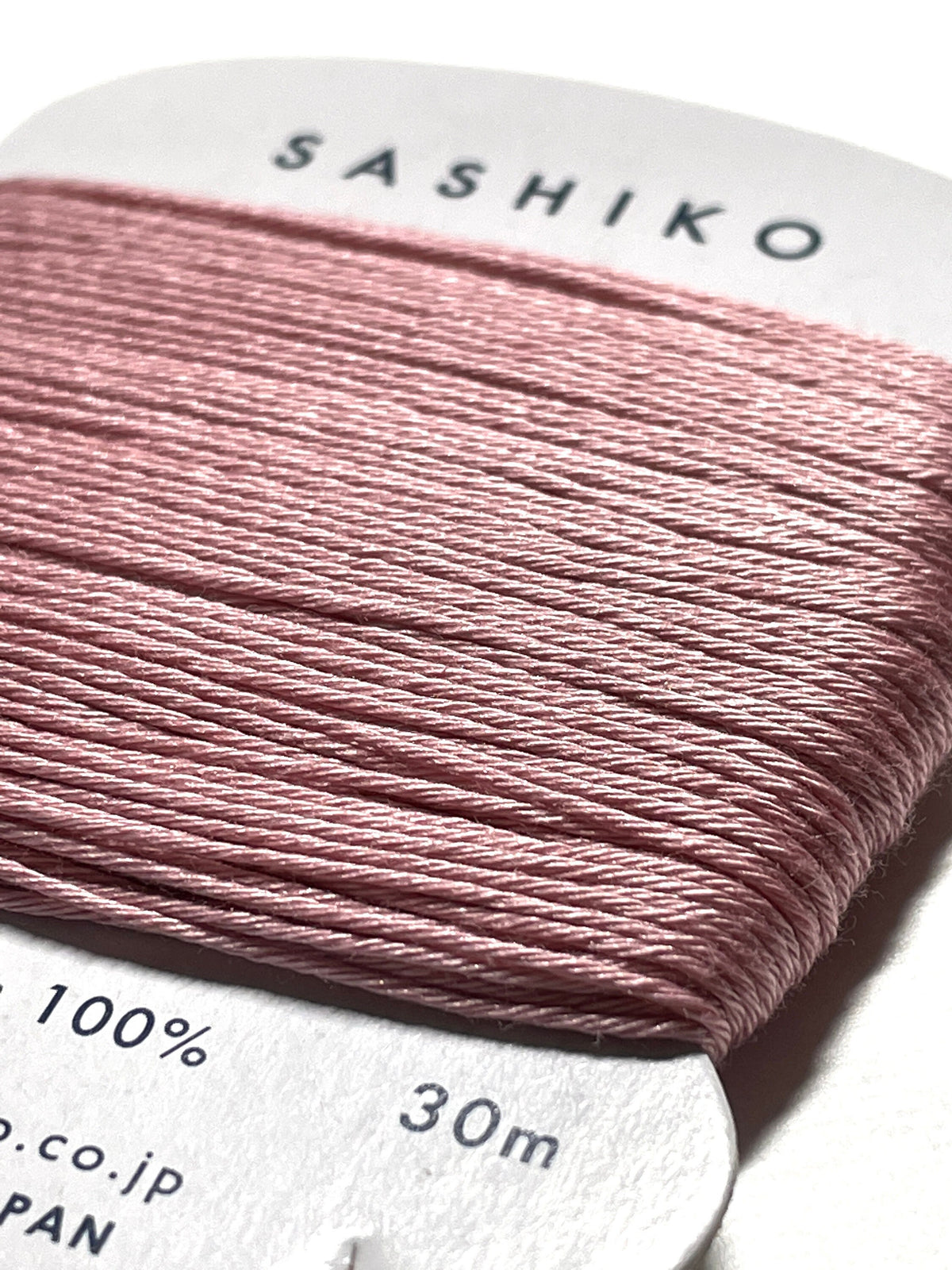 Daruma - Cotton Sashiko Thread 30m Card 20/6 - #211 Pink