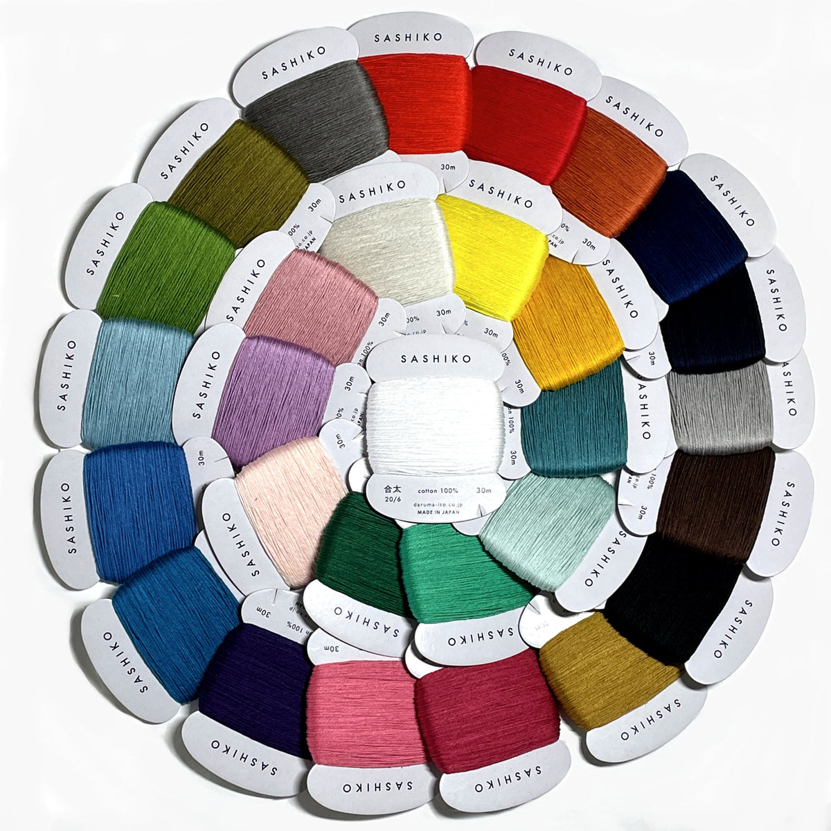 Daruma SASHIKO THICK thread collection 29 colors