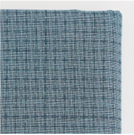 Daruma - Cotton Sashiko Grid Cloth - Medium Blue