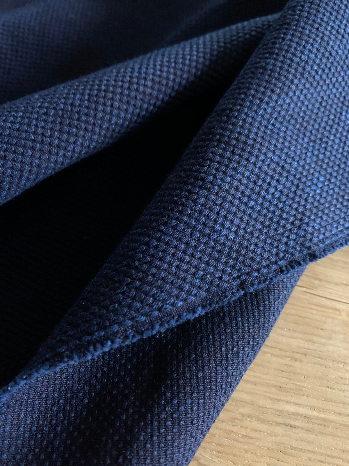 Orimono Imports - Kendo Cloth Indigo Cotton - Natural Aizome Blue