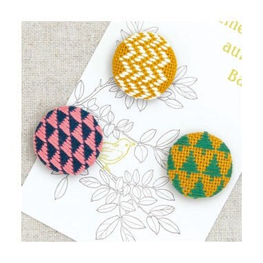 Olympus - Round Kurumi Buttons Kogin Sampler Kit