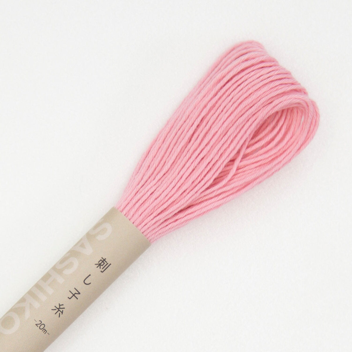 Olympus - Cotton Sashiko Thread 20m Skein - Color #14 Orchid Pink
